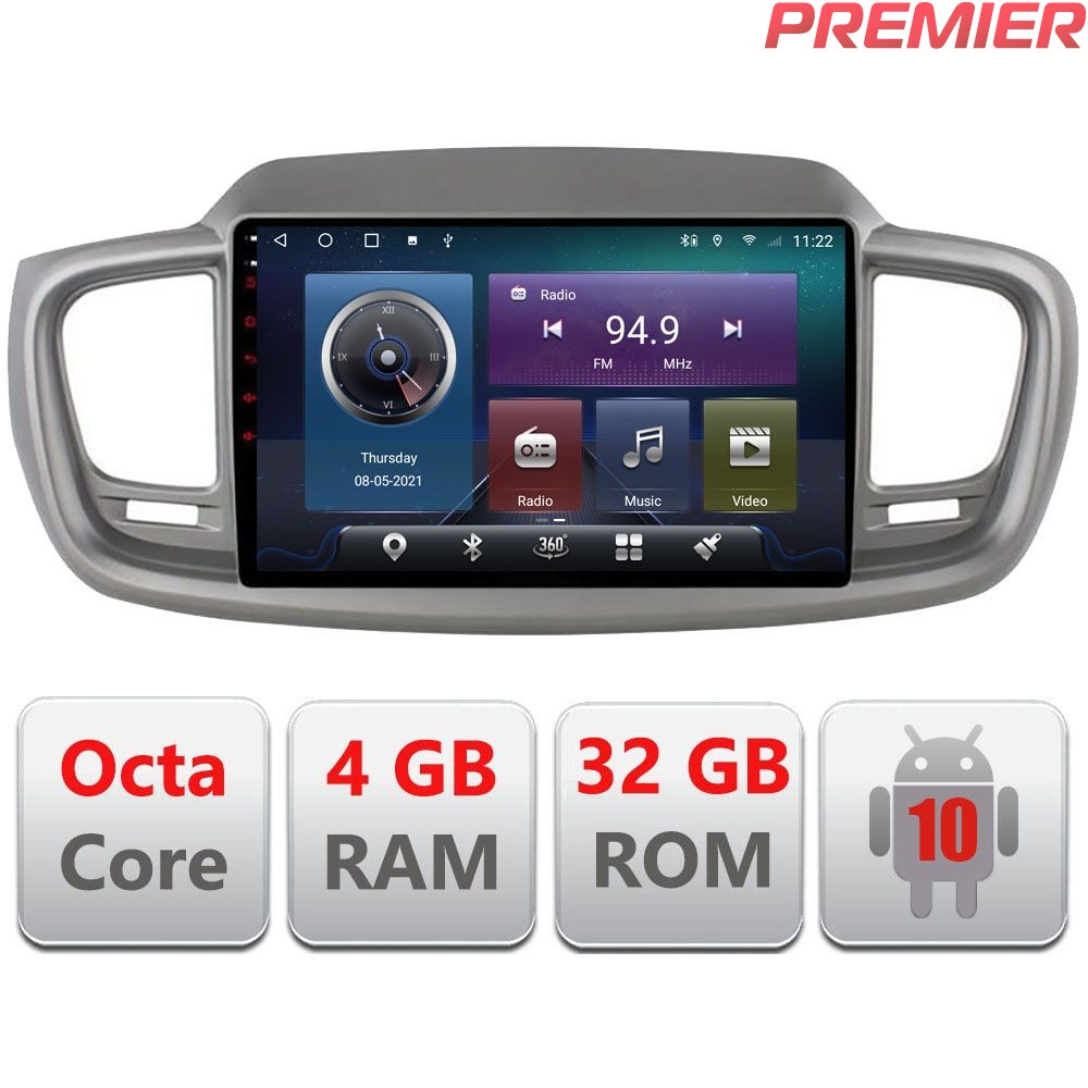 KIA SPORTAGE 2015-2018 Manual C-6528 Octa Core Android Radio Bluetooth Internet GPS WIFI 4+32GB 10"